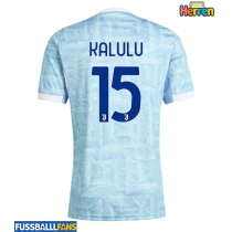 Juventus Pierre Kalulu #15 Auswärtstrikot 2025-26 Kurzarm